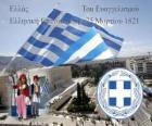 Ημέρα ανεξαρτησίας της Ελλάδα, 25 του Μάρτη 1821. Πόλεμος της Ανεξαρτησίας Επανάστασης ή ελληνικά